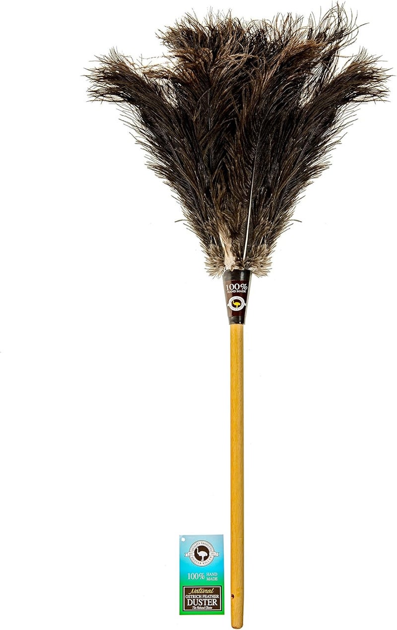 Dusters Killer Ostrich Feather Dusters, , Mini Duster, 14" L - Image 3